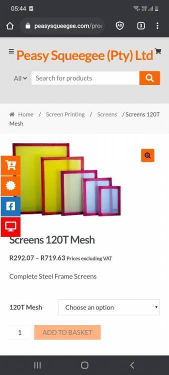 4 Screens Dry Sift Screen Set - China Dry Sift Screen Set